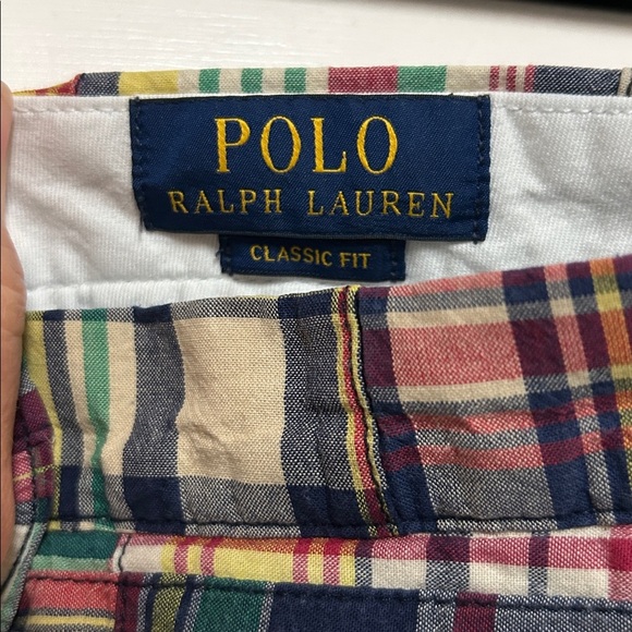 Ralph Lauren Multicolor Plaid Shorts size 34 - Picture 2 of 5